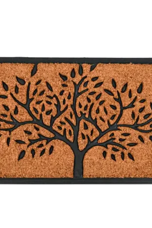 Prix Bas Tapis arbre de vie en coco